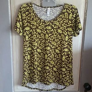 LulaRoe Leaf High Low Top